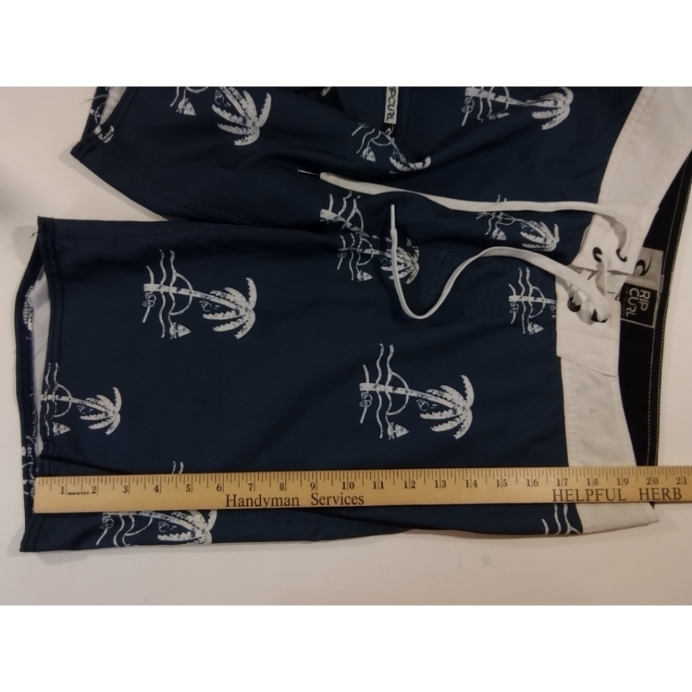Rip Curl Palm Tree Pattern Board Shorts - image 4